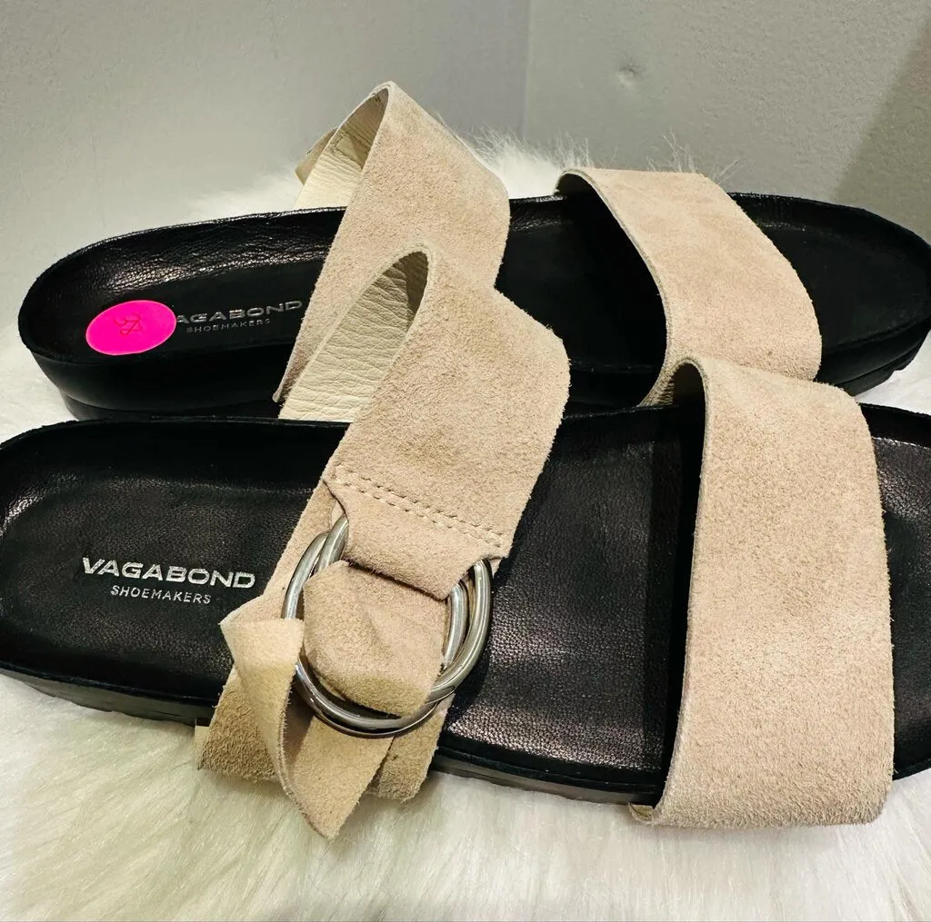 Vagabond Double Strap Sandals - Size 38