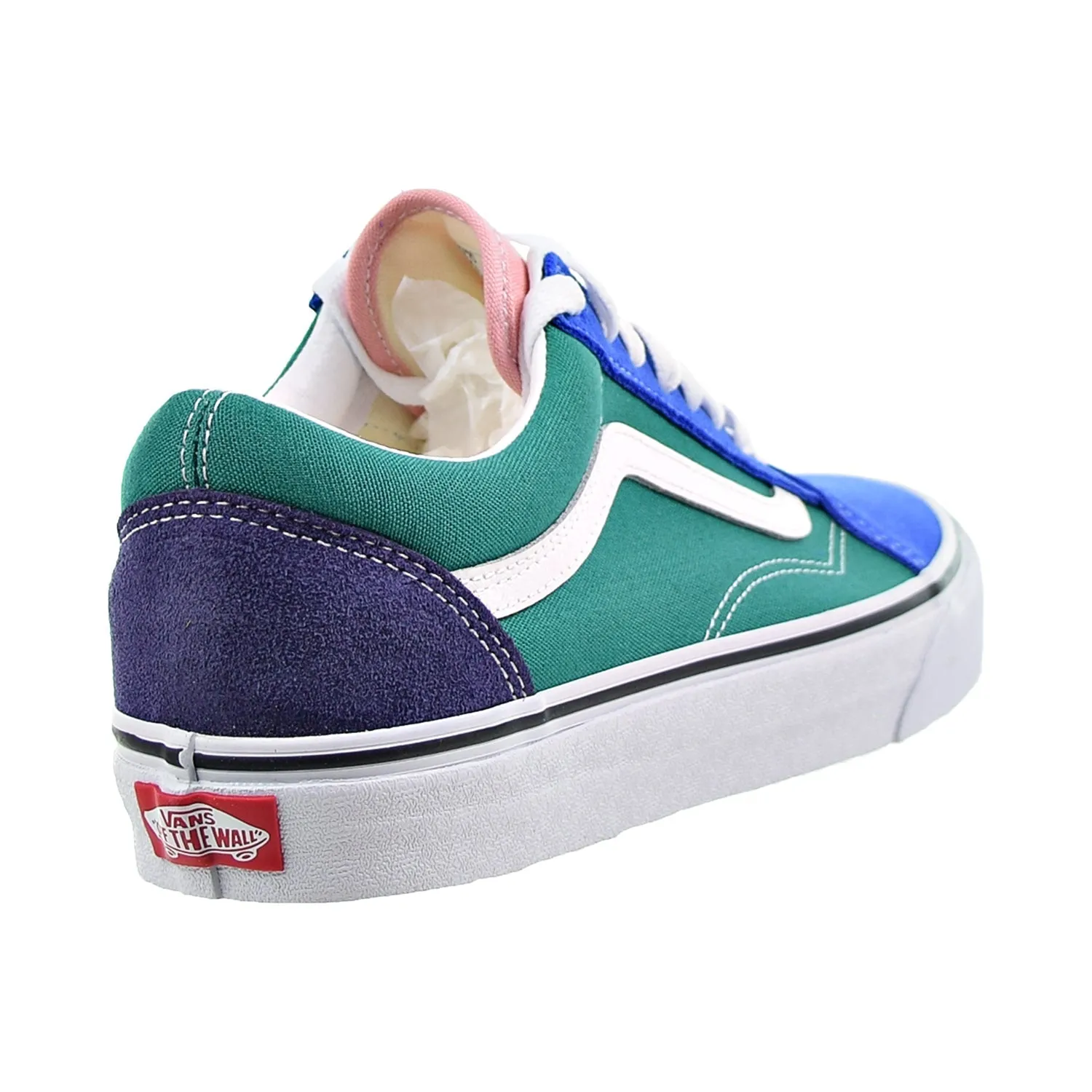 Vans Old Skool 'Retro Court' Men's Shoes Multi-True White