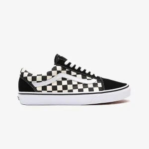 Vans | PRIMARY CHECK OLD SKOOL  { BLACK/WHITE
