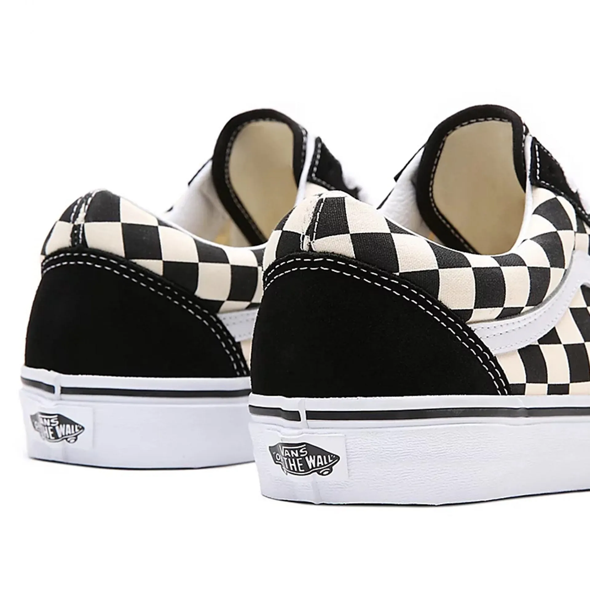 Vans | PRIMARY CHECK OLD SKOOL  { BLACK/WHITE