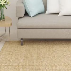 vidaXL Natural Sisal Rug 100x150 cm – Premium Material, Anti-Slip Backing & Easy Maintenance