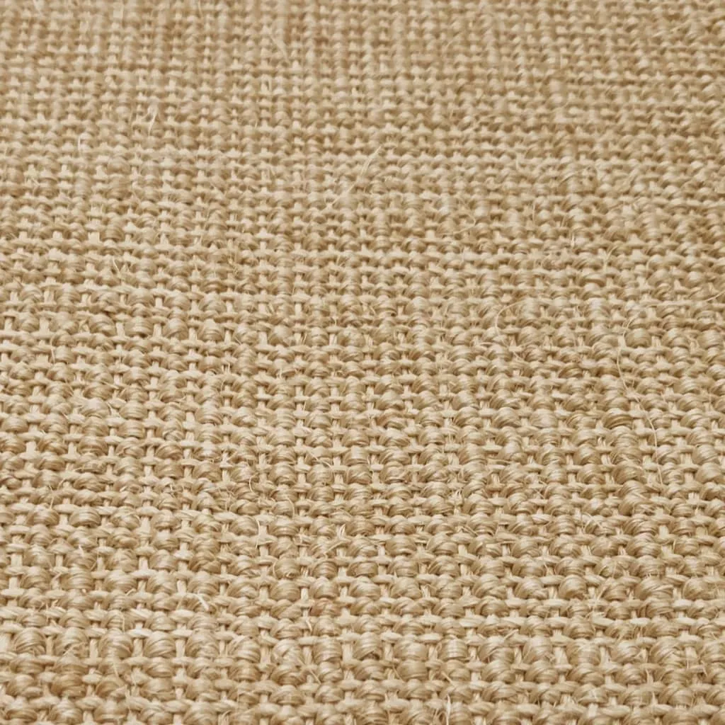 vidaXL Natural Sisal Rug 100x150 cm – Premium Material, Anti-Slip Backing & Easy Maintenance