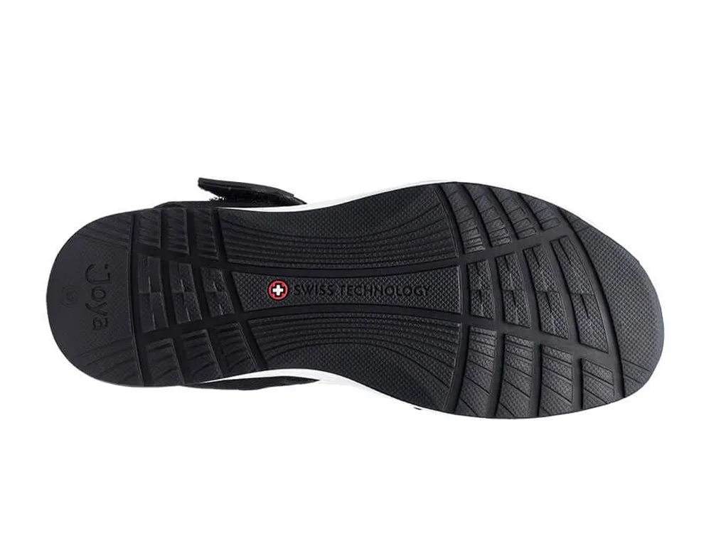 Womens Active Adjustable Flores Black Sandals