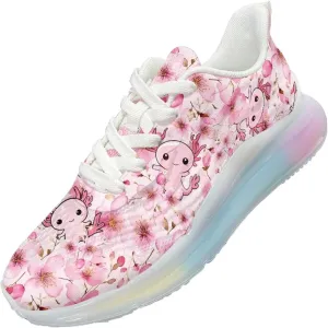 Women's Air Cushion Running Shoes Non Slip Breathable Mesh Sports Sneakers Comfort Arch Support Walking Shoes US 6-11