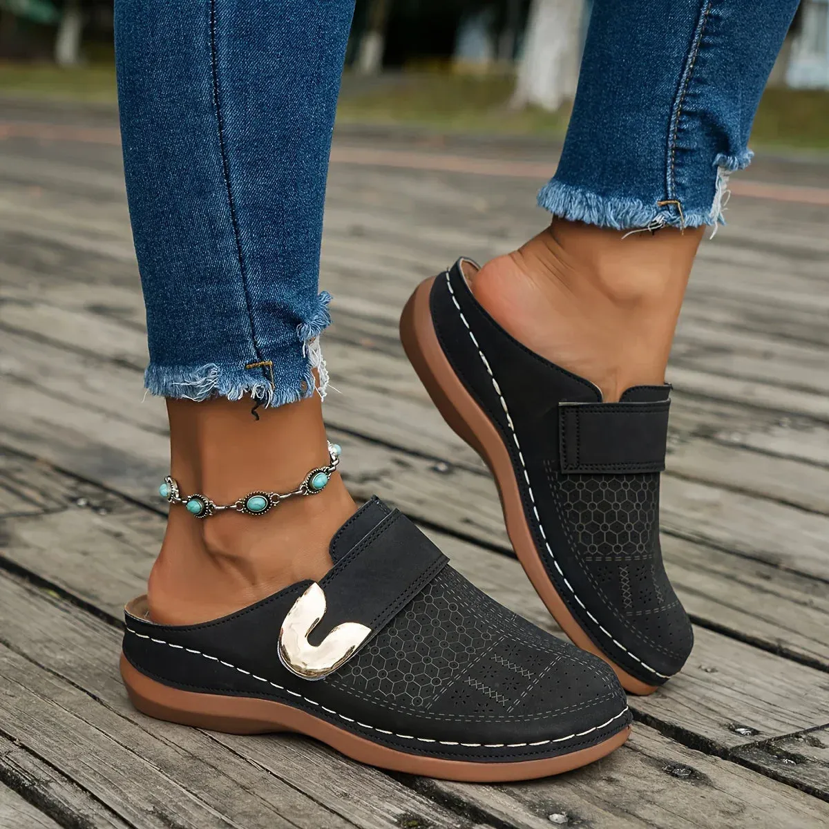 Yamira™ | CloudStep Wedge Sandals