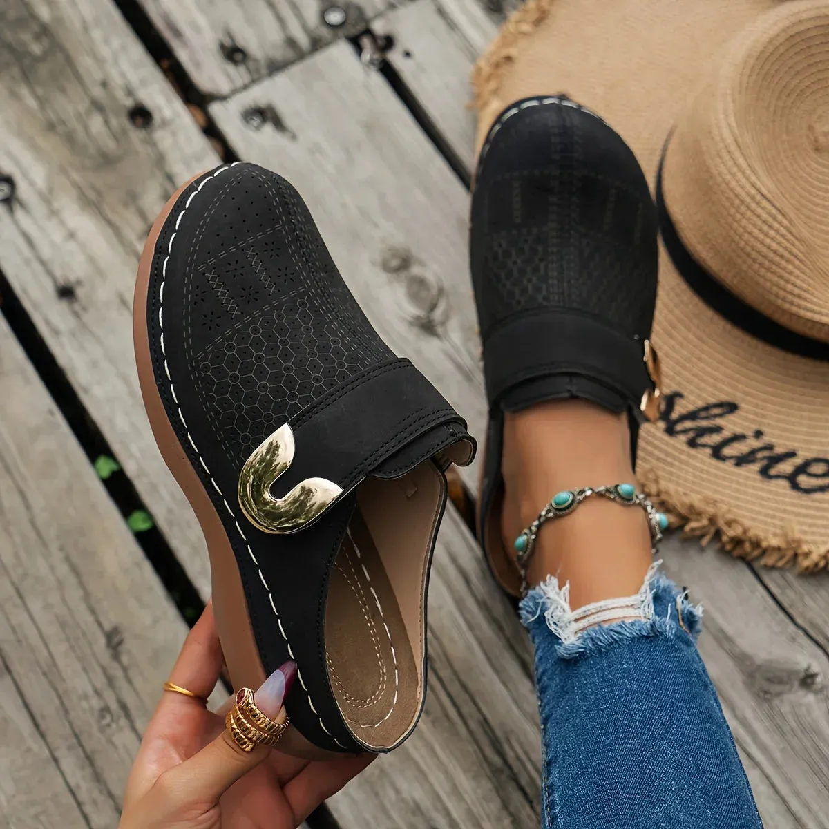 Yamira™ | CloudStep Wedge Sandals